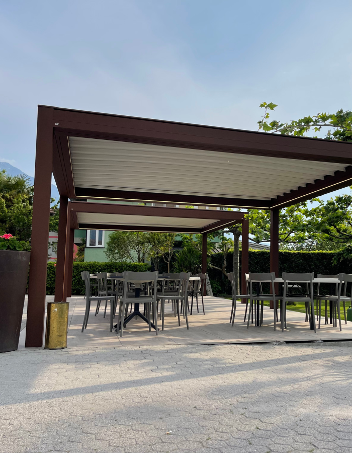Pergola Tetto Piano KE