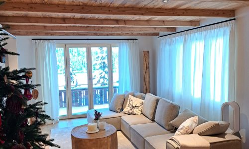 Tende da interno chalet di montagna