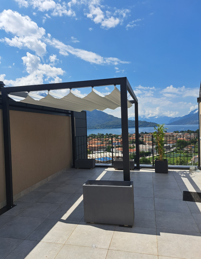 Pergola Tetto Piano