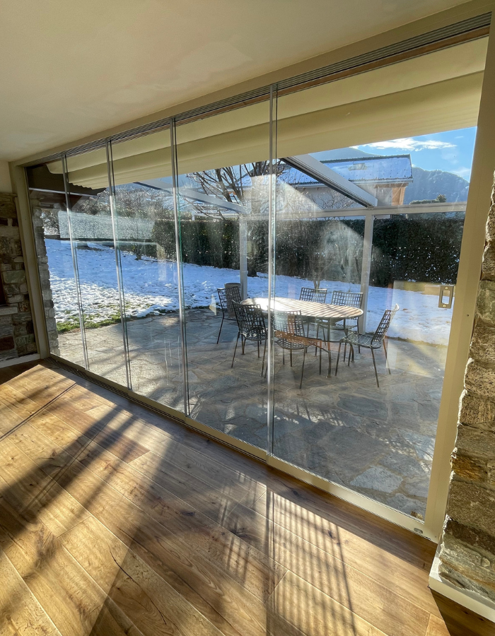 KE Line Glass Accessori per pergole