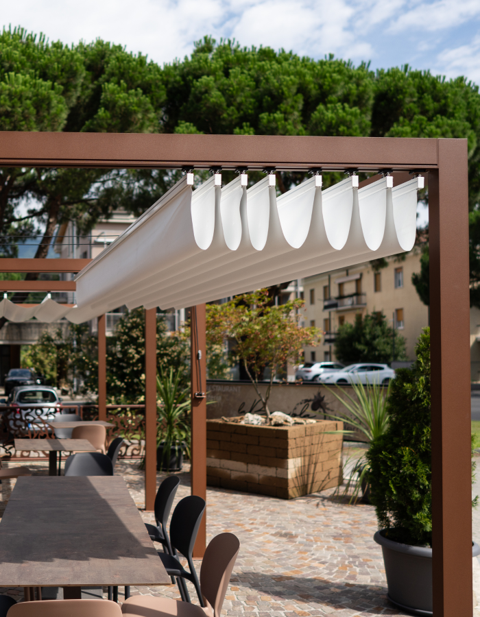 Pergola Tetto Piano KE